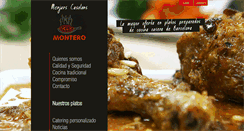 Desktop Screenshot of menjarscasolansmontero.com